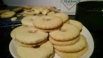 Salted Butterscotch and Almond Shortbread Biscuits